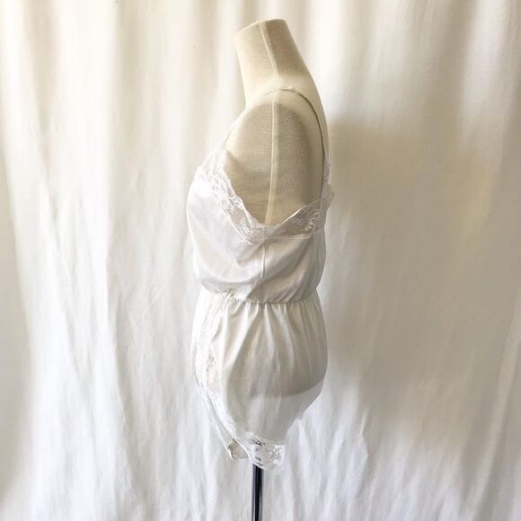 Vintage nylon lace teddy size M - Picture 5 of 10